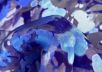 Шелк атласный с акварельным цветочным принтом рис-4