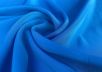 Однотонный креповый шелк синего цвета 2000000099507