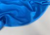 Однотонный креповый шелк синего цвета  рис-4