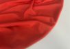 Однотонный креповый шелк красного цвета  рис-3