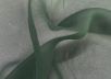 Шифон шелковый креповый серебристо-зеленого цвета рис-2