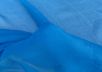 Шелковый креш-шифон голубого цвета рис-3