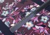 Вискоза плательно-блузочная с полосами и цветами рис-5