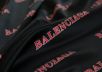 Шелк сатин Balenciaga на черном фоне рис-3