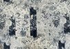 Жаккард ETRO средней плотности в серо-черно-бежевой гамме "русалочка" рис-2