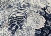 Жаккард ETRO средней плотности в серо-черно-бежевой гамме "русалочка" рис-5
