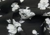 Шелк-твил с цветочным принтом рис-3