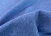 Фланель MARZOTTO - шерстяная костюмная синего цвета  рис-3