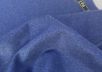 Фланель - шерстяная костюмная CARNET ярко-синего цвета  рис-3
