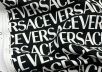 Versace хлопковый джинс с логотипом D-1038 Versace хлопковый джинс с логотипом D-1038
