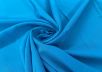 Однотонный матовый шелк голубого цвета  2103201706431