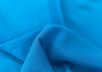 Однотонный матовый шелк голубого цвета  рис-3