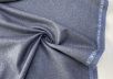 Фланель - шерстяная костюмная CARNET темно-синего цвета рис-5