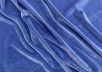 Бархат из полиэстера с эластаном темно-синего цвета рис-3