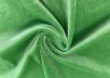 Бархат из полиэстера с полиамидом зеленого цвета 2109800008648