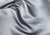 Плательная ткань с атласным блеском серого цвета рис-3
