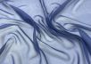 Шифон шелковый креповый фиолетово-синего цвета рис-2