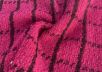 Твид в стиле CHANEL в клетку на малиновом фоне рис-4