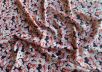 Шелковый крепдешин Max Mara с нежно-розовым цветочным принтом рис-3