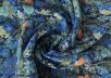 Шелковый крепдешин Max Mara с ярким цветочным принтом  рис-2