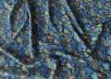 Шелковый крепдешин Max Mara с нежным цветочным принтом рис-5