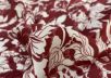 Вискоза плательно-блузочная с цветочным принтом бежевого цвета  рис-4