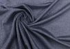 Костюмная шерсть твилового плетения в серо-синем цвете рис-2