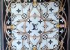 Шелковый платок Louis Vuitton подписной рис-2