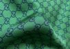 Шелк твил Gucci в зеленом цвете рис-4
