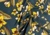 Крепдешин Max Mara с цветочным рисунком рис-4