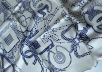 Шёлковый платок Chanel, подписной рис-5