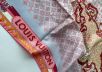 Шёлковый платок Louis Vuitton, твиловое плетение D-216