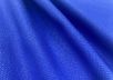 Хлопок рогожка, с ярко выраженным плетением синего цвета рис-2