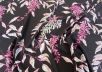 Вискоза плательно-блузочная с цветочным принтом в розово-бежевых тонах рис-3