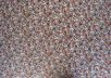 Вискоза плательно-блузочная с цветами в бежево-коричневой гамме рис-2