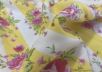Вискоза плательно-блузочная в полоску с цветочным узором рис-4