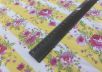 Вискоза плательно-блузочная в полоску с цветочным узором рис-5