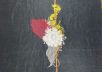 Шелковый жаккард с цветочным принтом рис-5