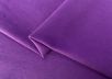Хлопок с бархатистой поверхностью в фиолетовом цвете рис-3