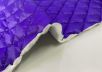 Курточная односторонняя стежка в фиолетовом цвете, облегченная рис-4