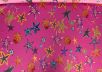Шелковый батист с принтом морские звезды на розовом фоне рис-4