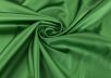 Атлас Армани однотонный зеленого цвета рис-2