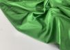 Атлас Армани однотонный зеленого цвета рис-4