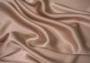 Шелк атласный однотонный цвета какао