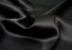 шелк атласный однотонный черного цвета рис-2