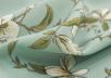 шелковый крепдешин с цветочным принтом рис-3