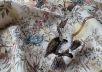 Шелк Dior со сказочными птичками в технике филькупэ с люрексом рис-2