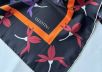 Шёлковый платок Valentino, твиловое плетение рис-5