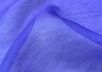 Полупрозрачный лен с шелком синего цвета  рис-3