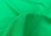 Хлопок с шелком с эффектом жатки (креш) ярко-зеленого цвета  рис-3